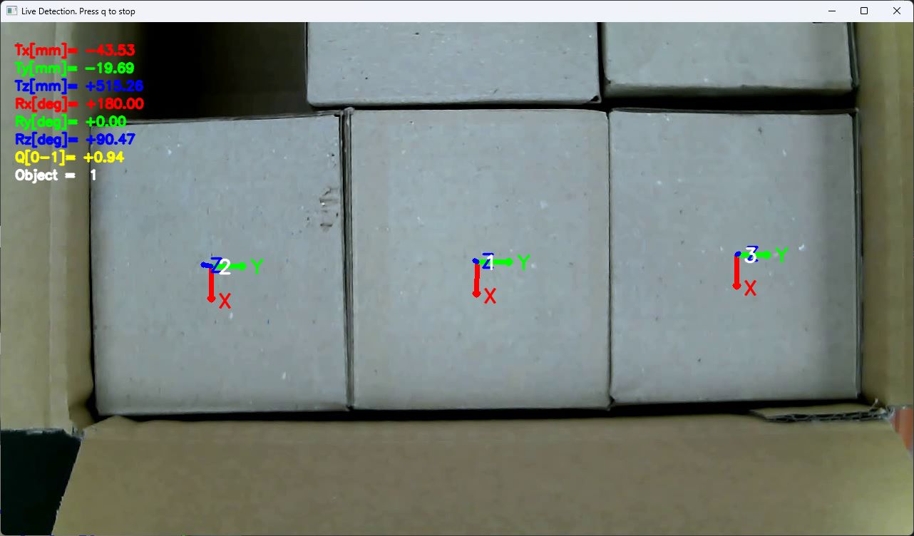 Cardboard boxes